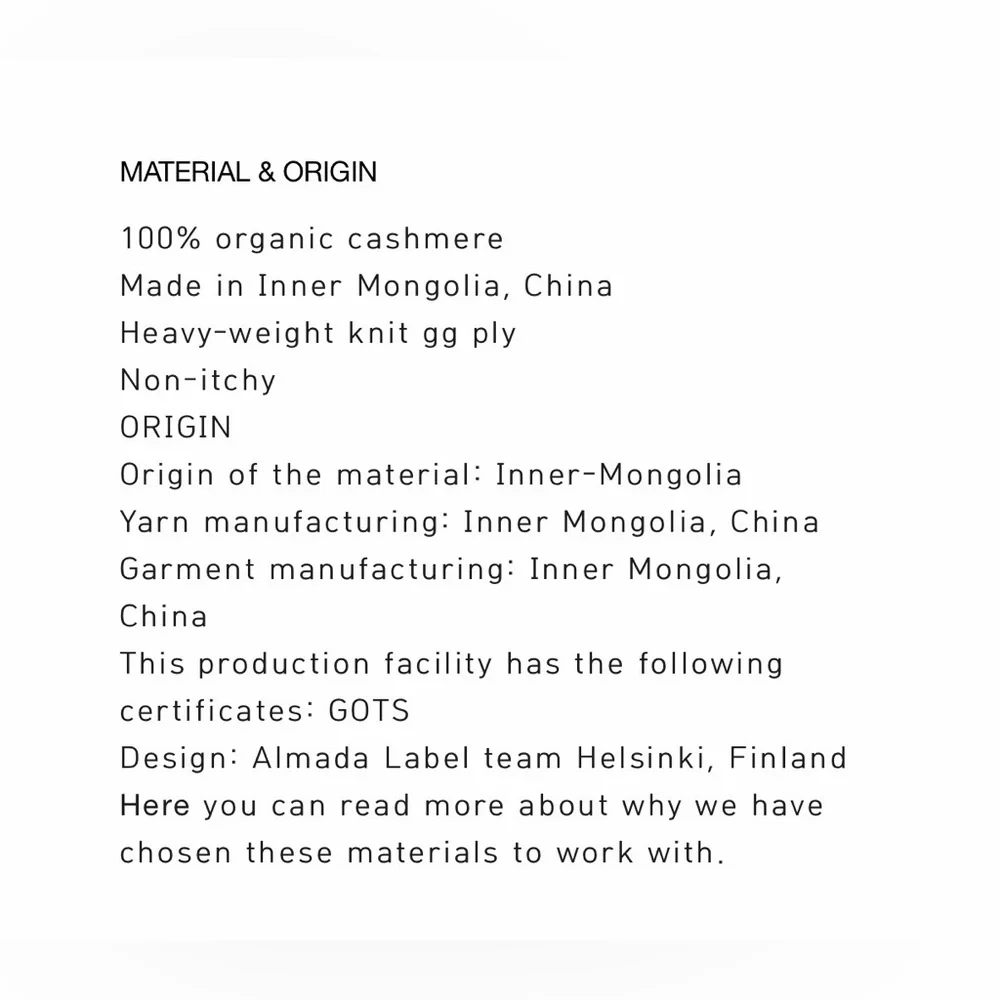 Almada the Label brown beanie great condition - Picture 10 of 10